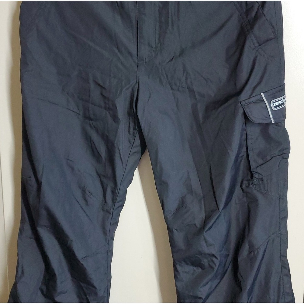 ZeroXPosur Ski/Snowboard/ Snow Pants Youth 14/16, Black, Fleece Lined, Good!